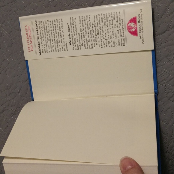 Nancy Drew #1 The Secret of the Old Clock (Applewood) - Picture 7 of 12